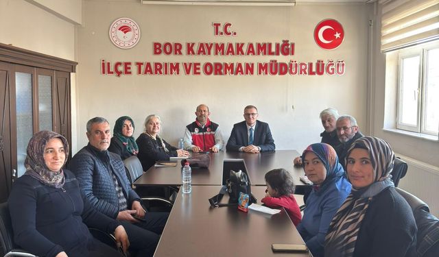 Bor’da Üreticilere Yönelik Mantar Üretim Eğitimi Düzenlendi