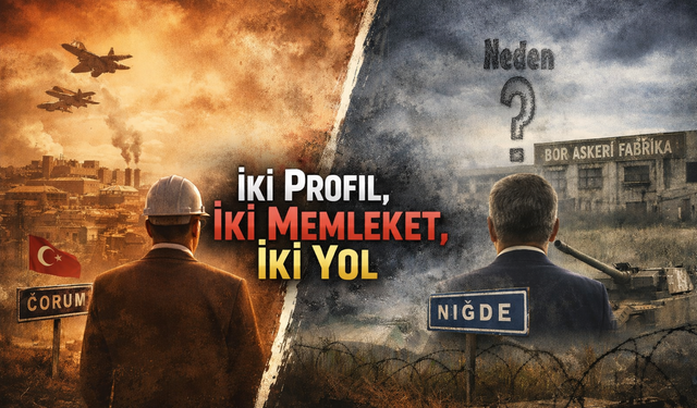 İki profil, iki memleket, iki yol...