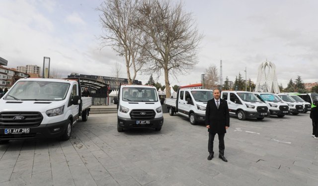 Niğde Belediyesi Araç Filosunu Büyütmeye Devam Ediyor