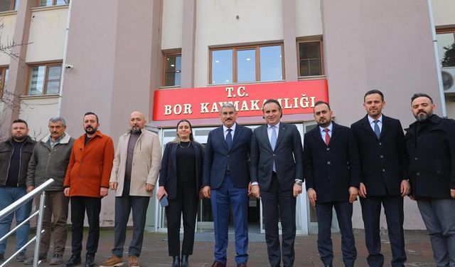 Milletvekili Uzkurt, Bor, Çamardı ve Çiftlik İlçelerinde Ziyaretlerde Bulundu