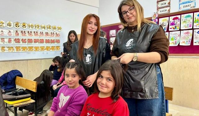 Gençlik Merkezi’nden “Gönüllü Makas Projesi” ile Bayram Sevinci