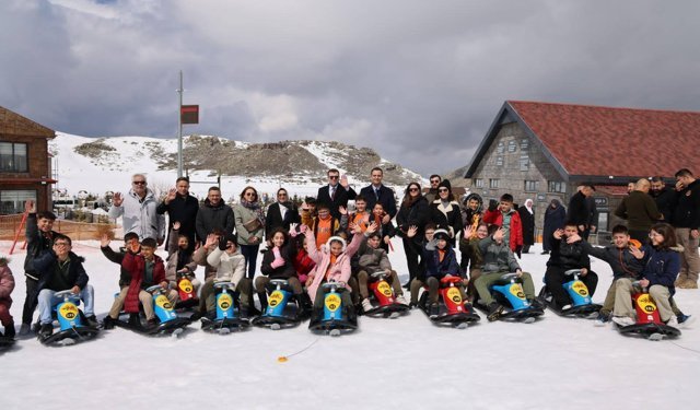 Ketençimen Kayak Merkezi’nde Öğrencilere Unutulmaz Gün