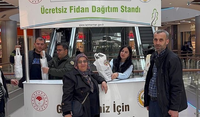 Niğde’de Bin Fidan Toprakla Buluştu