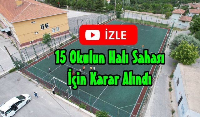 Niğde Belediyesi Bazı  Okullara Halı Saha ve Oyun Alanı Yapma Düzenleme Kararı Aldı.