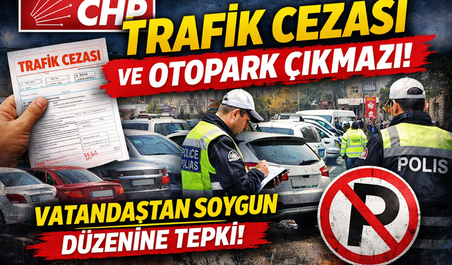 Niğdelileri çıldırtan trafik cezalarına bir tepki de CHP'den