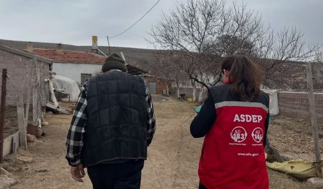 Bor Sosyal Hizmet Merkezi ASDEP Ekibi Vatandaşlarla Buluşuyor