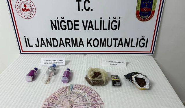 Niğde’de Jandarmadan Narkotik Operasyonu: 250 Gramdan Fazla Zararlı Madde Ele Geçirildi