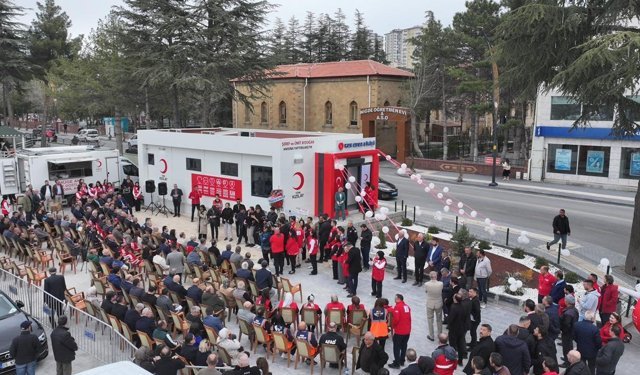 Kızılay Kan Alma Birimi Hizmete Açıldı