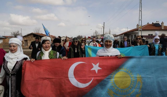 Altay Köyü’nde Nevruz Coşkusu