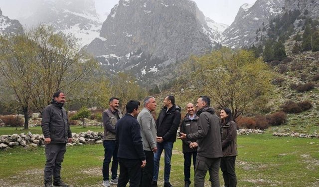 Aladağlar Milli Parkı’nda Yerinde İnceleme Yapıldı
