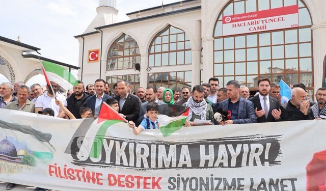 Niğde’de Filistin’e Destek Buluşması: “Soykırıma Hayır” Mesajı Verildi