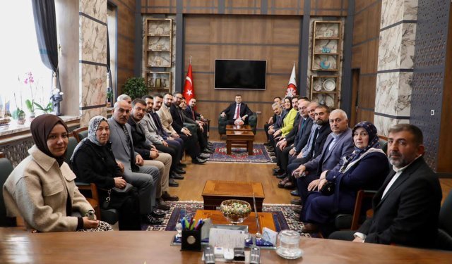 AK Parti İl Teşkilatı’ndan Vali Akmeşe’ye Ziyaret