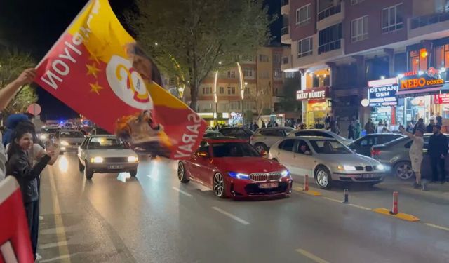 Niğde’de Galatasaray Şampiyonluğu Coşkuyla Kutlandı