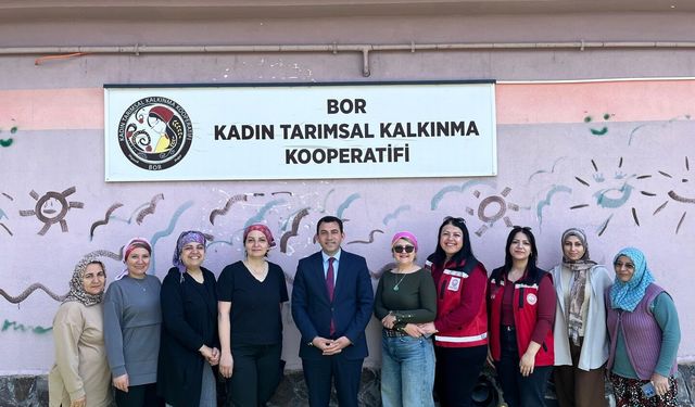 Bor Tarımsal Kalkınma Kooperatifine Ziyaret
