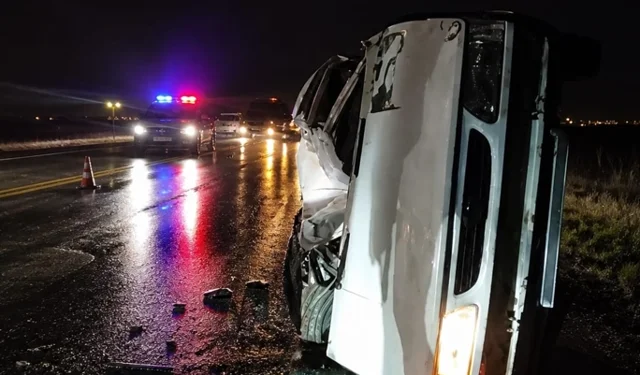 Niğde-Kayseri Yolunda otomobil takla attı: 1 Yaralı