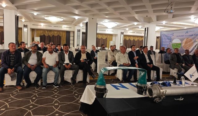 Tekerlekli Lineer Sulama Sistemi Niğde’de Tanıtıldı