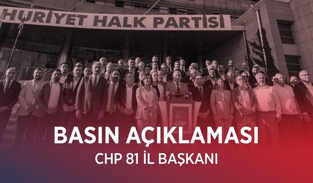 CHP’nin 81 il başkanından Özgür Özel’e destek açıklaması