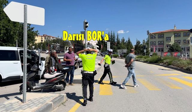Niğde'de Motosikletlere Sıkı Denetim