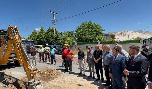 Gümüşler’de Doğal Gaz Çalışmaları Başladı
