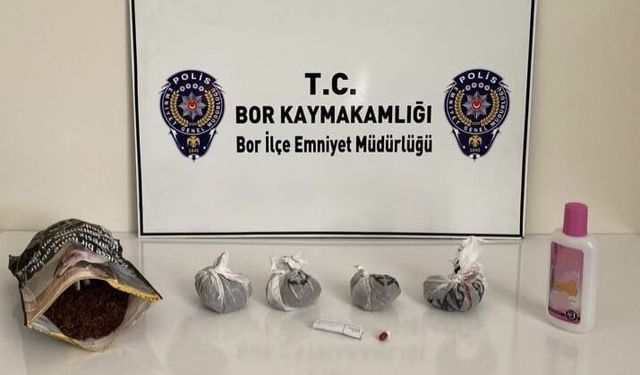 Bor'da Uyşturucu Operasyonu: 3 Kişi Tutuklandı