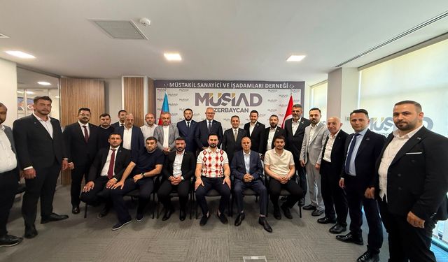 MÜSİAD Niğde Heyeti Azerbaycan’da Önemli Temaslarda Bulundu