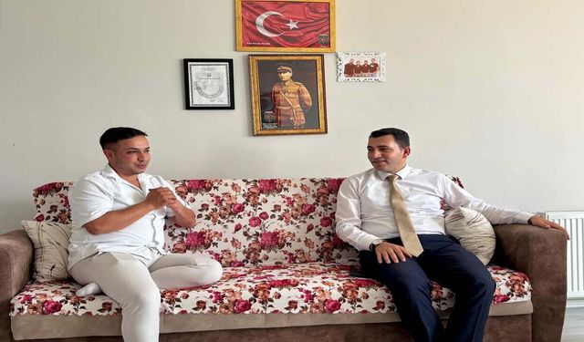 Aile ve Sosyal Hizmetler İl Müdürü Kesler'den Gazilere Ziyaret