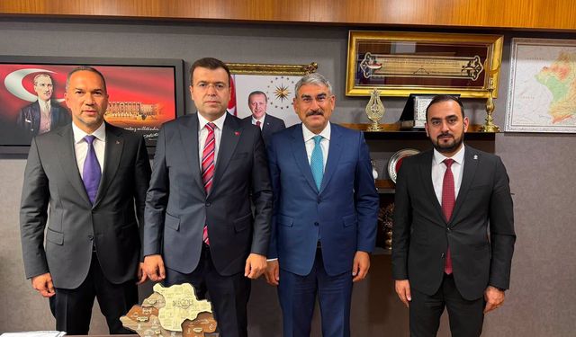 Niğde Heyetinden TBMM'de Milletvekili Uzkurt'a Ziyaret