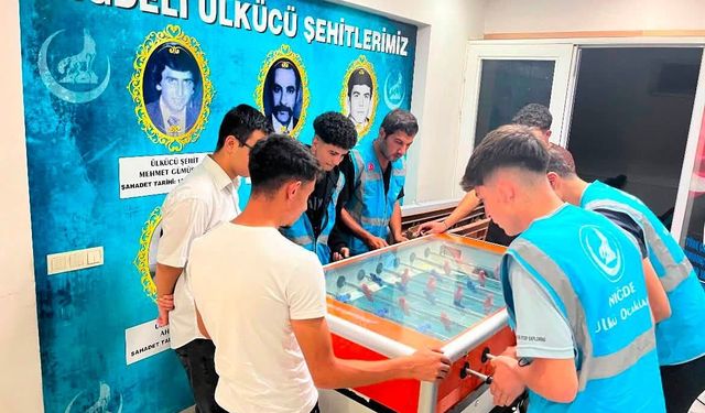 Niğde Ülkü Ocakları'nda Langırt Turnuvası Düzenlendi