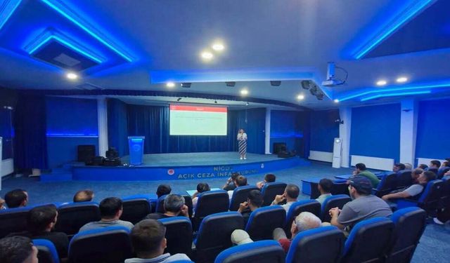 Açık Ceza İnfaz Kurumu'nda Hükümlülere Şiddetle Mücadele Eğitimi