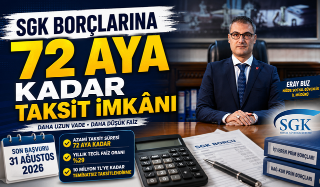 SGK Borçlarına 72 Aya Kadar Taksit İmkânı