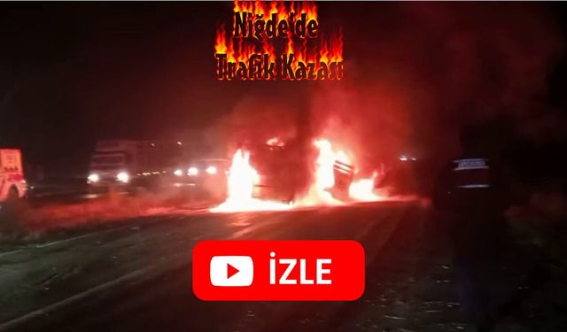 Niğde-Kayseri Yolunda Feci Kaza
