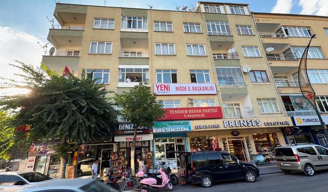 Yeni Parti Niğde İl Başkanlığı Yeni Yerinde Açıldı