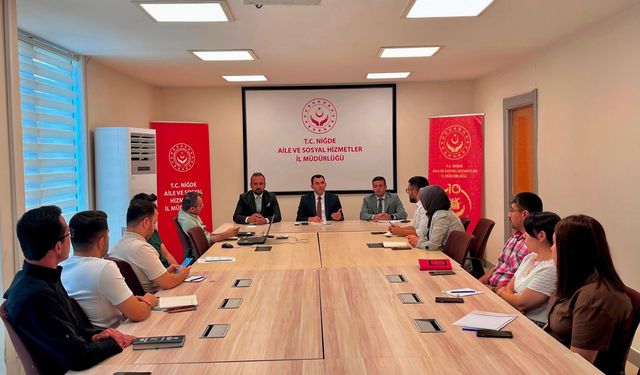 Niğde’de Sosyal Hizmetler Masaya Yatırıldı
