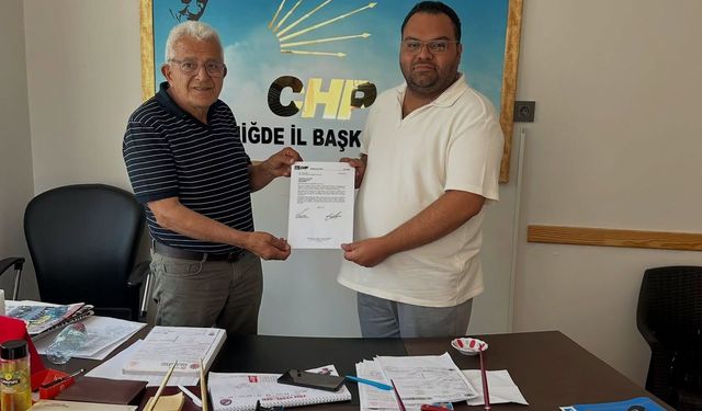 CHP Niğde Merkez İlçe Başkanlığına Orpen Nergiz atandı