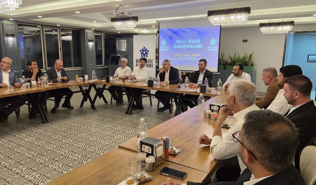 Uzkurt, “Milli İrade Buluşmaları”nda STK Temsilcileriyle Bir Araya Geldi