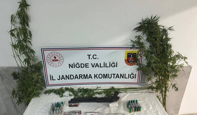 Ulukışla’da Uyuşturucu Operasyonu