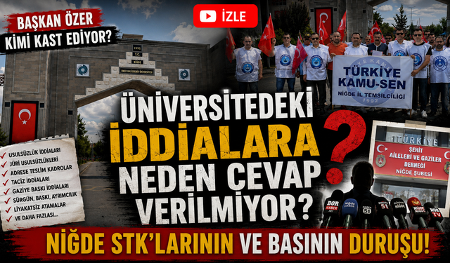 Üniversitedeki İddialara Neden Cevap Verilmiyor?