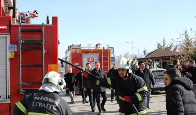 Niğde İtfaiyesi Ağustos Ayında 620 Olaya Müdahale Etti
