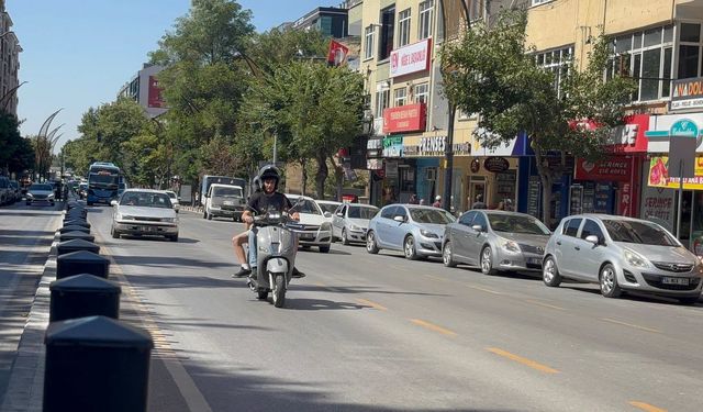 Niğde’de Her 5 Araçtan Biri Motosiklet!