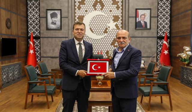 Vali Akmeşe’ye sendika ve sivil toplum temsilcilerinden ziyaret