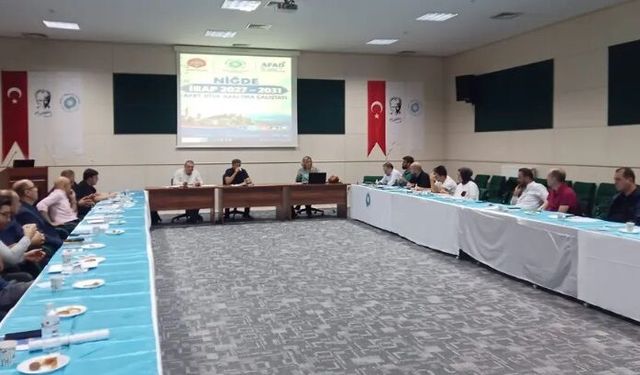 Niğde’nin Afetlere Karşı Dirençliliği İçin 5 Yıllık Yol Haritası Hazırlanıyor