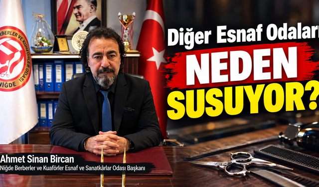 Oda Başkanı Ahmet Sinan Bircan; Teessüf Ederiz!