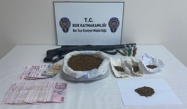 Bor’da Operasyon: 1 Şüpheli Tutuklandı