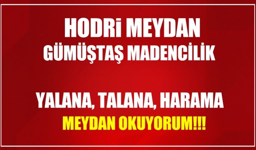 Ulukışla İlçesi Tepeköy'deki siyanürlü atık iddiası her geçen gün farklı boyutu ile devam ediyor. MHP Niğde Milletvekili Adayı Alaattin Sonat basın toplantısı ile Tepeköy'deki oluşan çevre sorununu belgeleri ile ve labaratuvar sonuçları ile paylaşmıştı. (Burada Tıklayın)
Burada maden işleten Gümüştaş Madencilik Aş. Avukatı aracılığı ile geçtiğimiz günlerde bir basın açıklaması yapmış ve iddiaları reddetmiş, farklı iddialarda bulunmuş, Köy Muhtarı ve isim vermeden de MHP Niğde Milletvekili Adayı Alaattin Sonat'ı suçlamıştı. (Burada Tıklayın)
Tepeköy Muhtarlığı Avukatı Murat Fahri Ertul geçtiğimiz gün bir açıklamada bulunmuş onlarda iddialara cevap vererek "Hodri Meydan" demişlerdi. (Burada Tıklayın)
Siyanürlü atık iddiası Borhaber.net tarafından da tarafların açıklamaları - haberleri ile yakından takip edildiği gibi tartışma Niğde dışına çıkarak TBMM'de Denizli Milletvekili ve CHP Genel Başkanı tarafıdan da Çevre ve Şehircilik Bakanlığının yanıtlaması istemiyle bir soru önergesi verilmişti. (Burada Tıklayın)
Bugün MHP Niğde Milletvekili Adayı kendisi de Tepeköy'lü olan Alaattin Sonat bir basın açıklaması yaparak, Çevre ve Şehircilik Bakanlığının labaratuvar analiz sonuçlarını paylaşarak "Siyanurlü Atık" iddiasını yeniledi. Yapılması gerekenleri anlattı ve Gümüştaş Madencilik Aş. nin iddialarına cevap verdi. Bu tartışmanın sonuçlanması için de Niğde Valisi Yılmaz Şimşek'e, Ak Parti Niğde Milletvekilleri Yavuz Ergun, Selim Gültekin'e, CHP Niğde Milletvekili Ömer Fethi Gürer'e, ilimizdeki siyasi parti temsilcileri ve basına çağrıda bulunarak adı geçen yerlerden numune alarak tahlil yapılmasını istedi ve sonucunda "Ak mı, Kara mı, Ortaya çıksın" dedi.