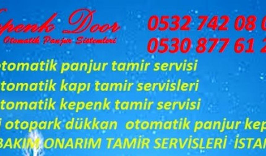 Acil Otomatik Panjur Tamir Servisi   0532 742 08 0