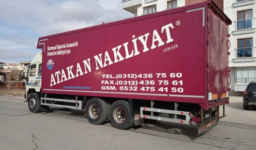 Asansörlü Nakliyat Ankara