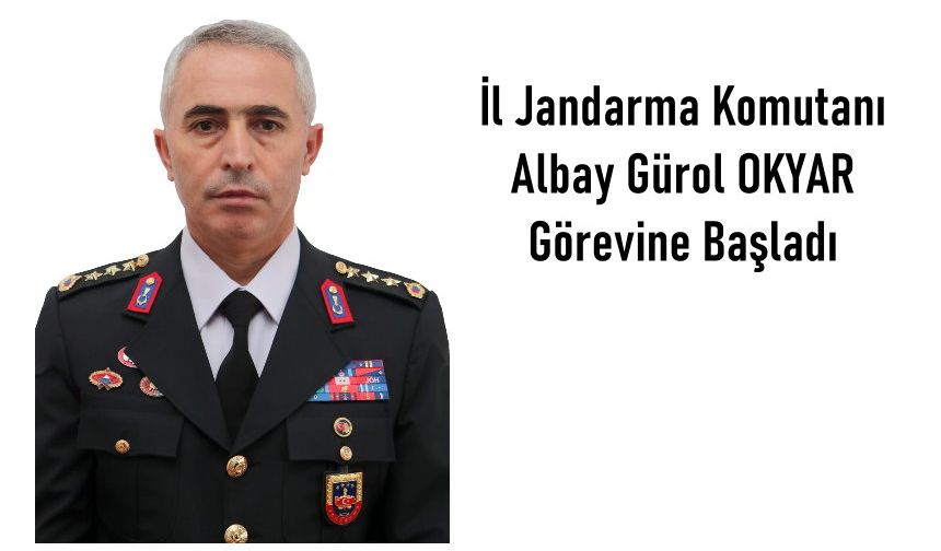 Niğde Jandarma Alay Komutanı Albay  Gürol Okyar Görevine Başladı