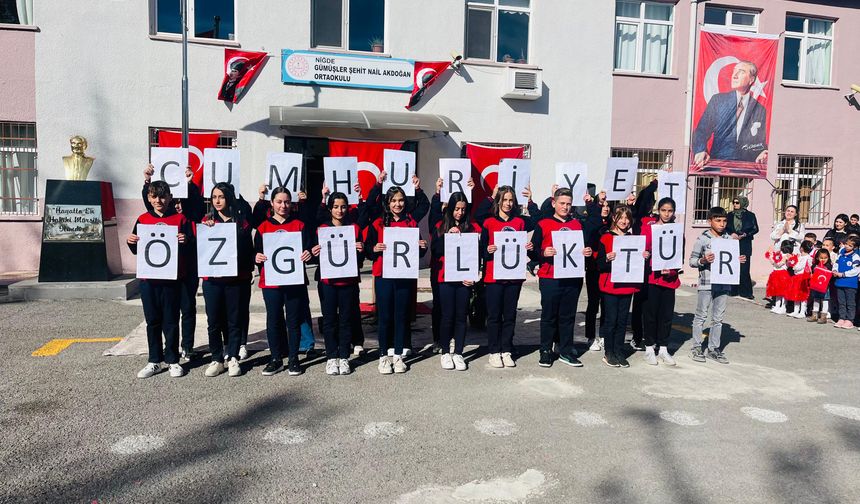 Gümüşler Belediyesi 29 Ekim Cumhuriyet Bayramı'nı Coşku ile Kutladı!