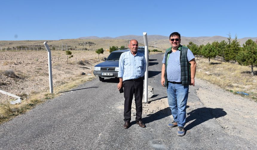 Niğde’de “Arsa benim” dedi, 90 yıllık köy yolunu kapattı