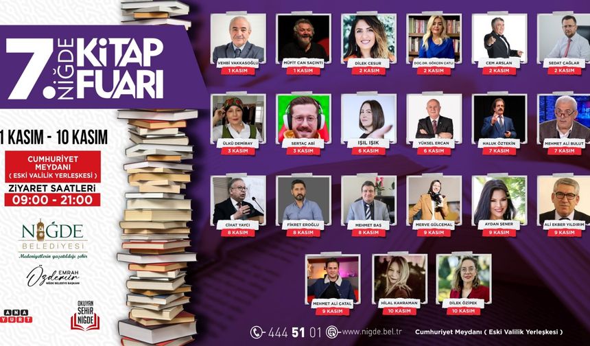 Niğde Kitap Fuarı Açılıyor